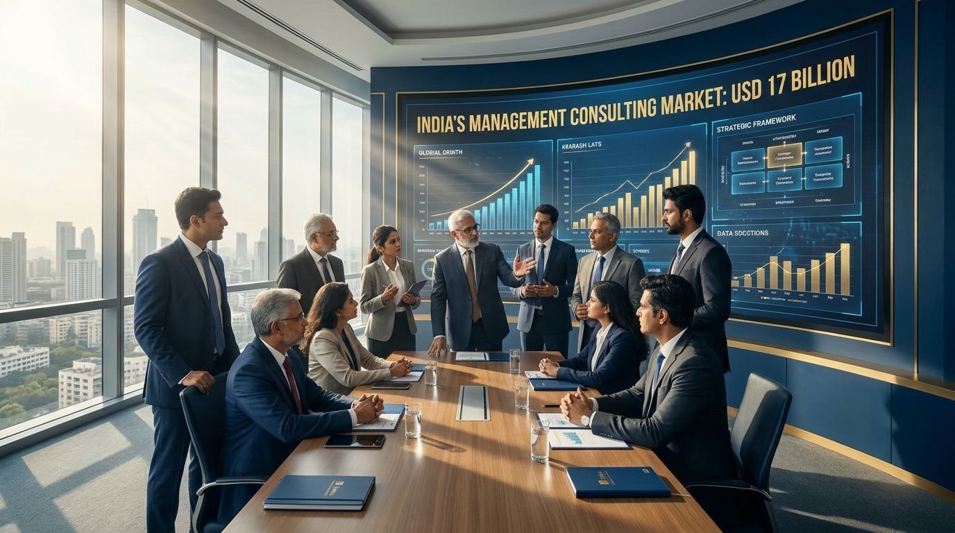 India’s Management Consulting Market Is Heading to USD 17 Billion by 2031. Here Are 8 Strategic Implications for Every Indian Business.